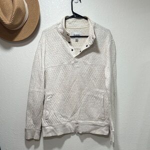 Goodfellow & Co Off-White Quilted Pullover